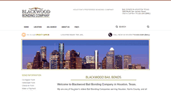 Desktop Screenshot of blackwoodbailbonds.com